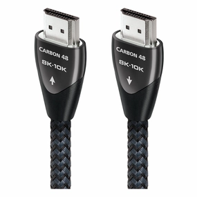 AudioQuest Carbon 48 8K-10K 48Gbps HDMI Cable - 7.38 ft. (2.25m) hi-fi power strip,hi-fi surge protector,hi-fi coaxial input