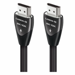 AudioQuest Carbon 48 8K-10K 48Gbps PVC HDMI Cable - 9.84 ft. (3m) hi-fi power strip,hi-fi surge protector,hi-fi coaxial input