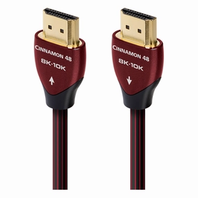 AudioQuest Cinnamon 48 8K-10K 48Gbps Ultra High Speed PVC HDMI Cable - 9.84 ft. (3m) hi-fi power strip,hi-fi surge protector,hi-fi coaxial input