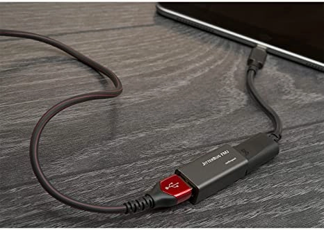 AudioQuest JitterBug - FMJ (Full Metal Jacket) - Data & Power Noise-Filter
