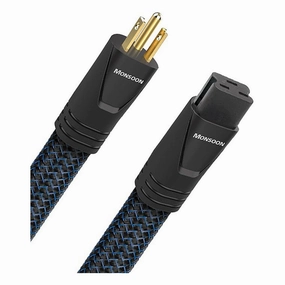 AudioQuest Monsoon High-Current 20 AMP AC Power Cable - 3.28' (1m) Power Protection,Surge Protectors,Voltage Regulators