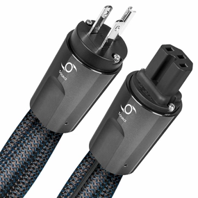 AudioQuest NRG Hurricane Source 15-Amp AC Power Cable - 6.56 ft. (2m) Power Protection,Surge Protectors,Voltage Regulators