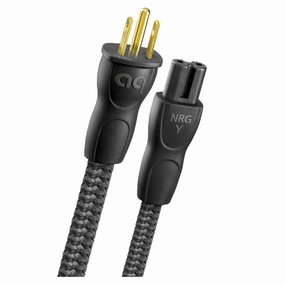 AudioQuest NRG-Y2 Low-Distortion 2-Pole AC Power Cable - 6.56' (2m) Power Protection,Surge Protectors,Voltage Regulators