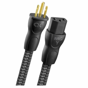 AudioQuest NRG-Y3 Low-Distortion 3-Pole AC Power Cable - 6.56' (2m) Power Protection,Surge Protectors,Voltage Regulators