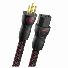 AudioQuest NRG-Z3 Low-Distortion 3-Pole AC Power Cable - 6.56' (2m) Power Protection,Surge Protectors,Voltage Regulators
