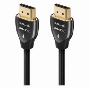 AudioQuest Pearl 48 8K-10K 48Gbps Ultra High Speed HDMI Cable - 7.38 ft. (2.25m) hi-fi power strip,hi-fi surge protector,hi-fi coaxial input