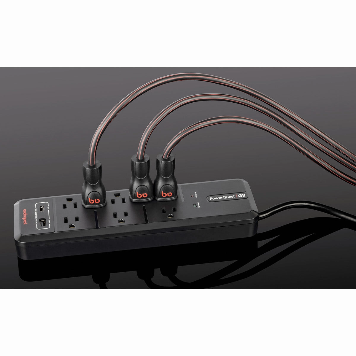 AudioQuest PowerQuest G8 8-outler Performance Enhancer & Surge-Protector