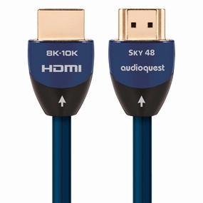 AudioQuest SKY 48 Gbps 8K 10K Ultra High Speed HDMI Cable with eARC (3.0 Meters) hi-fi power strip,hi-fi surge protector,hi-fi coaxial input