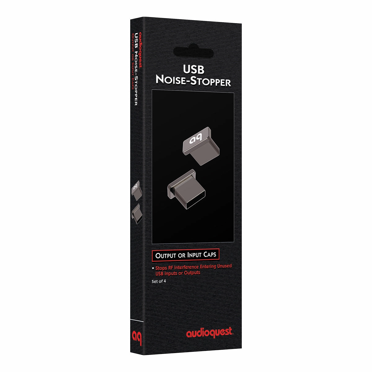 AudioQuest USB-A Noise-Stopper Caps - 4-Pack
