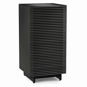 BDI Corridor 8172 Audio Tower (Charcoal Stained Ash) hi-fi vibration control,hi-fi grounded cable,hi-fi stereo input selector