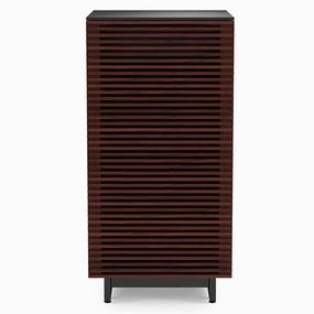 BDI Corridor 8172 Audio Tower (Chocolate Stained Walnut) hi-fi digital to analog converter,hi-fi lossless streamer,hi-fi Roon-ready device