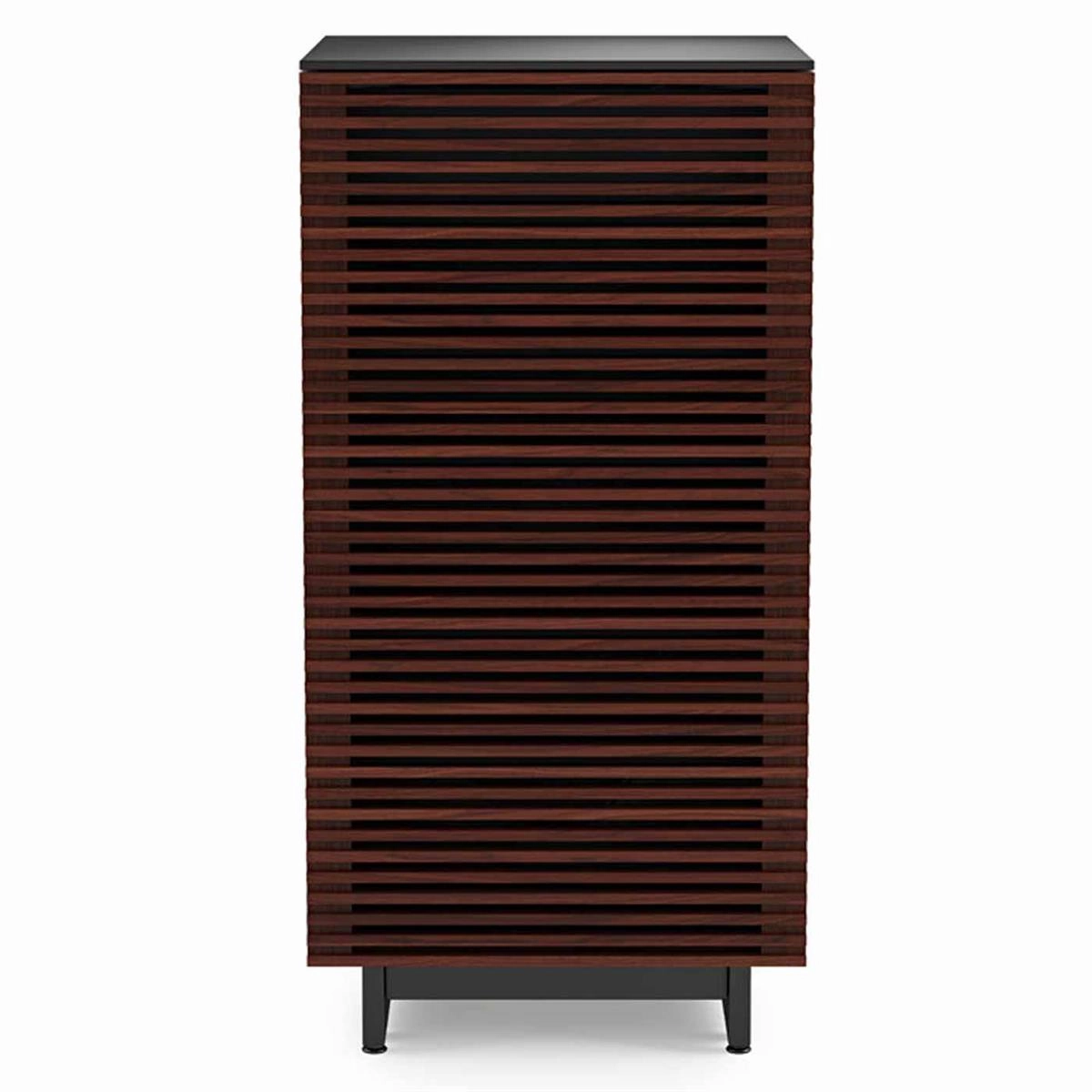 BDI Corridor 8172 Audio Tower (Chocolate Stained Walnut) hi-fi vibration control,hi-fi grounded cable,hi-fi stereo input selector