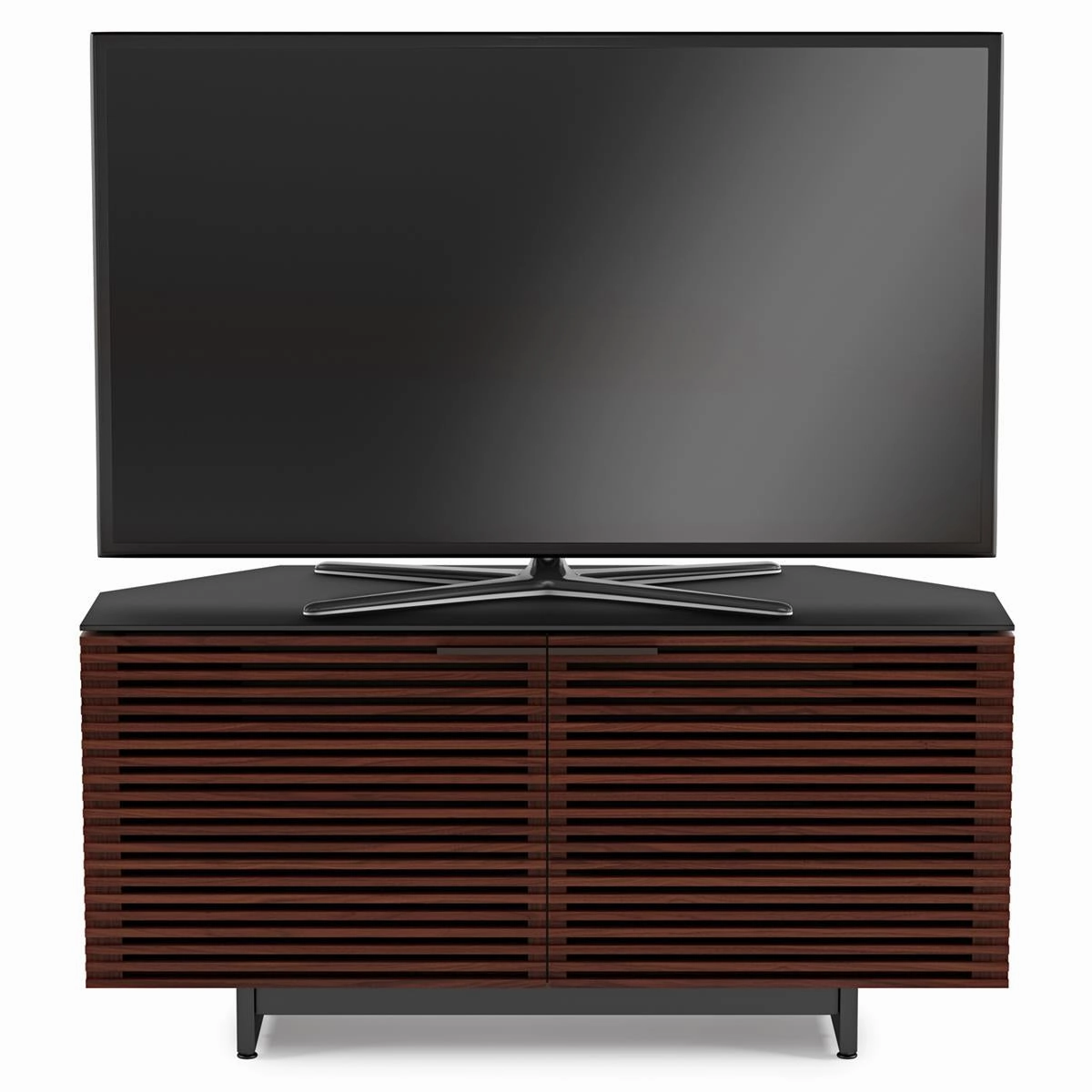 BDI Corridor 8175 Corner Media Cabinet (Chocolate Stained Walnut)