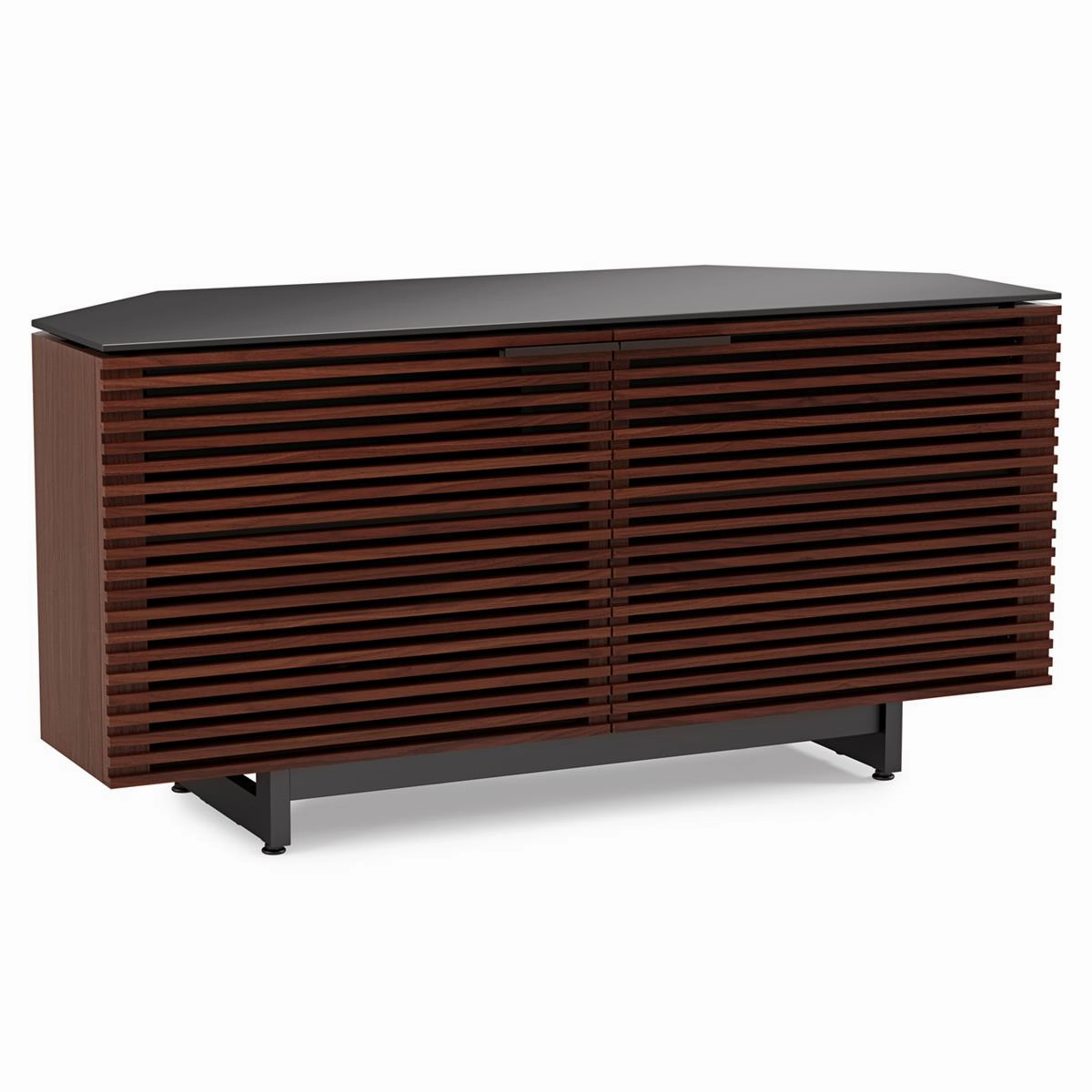 BDI Corridor 8175 Corner Media Cabinet (Chocolate Stained Walnut)