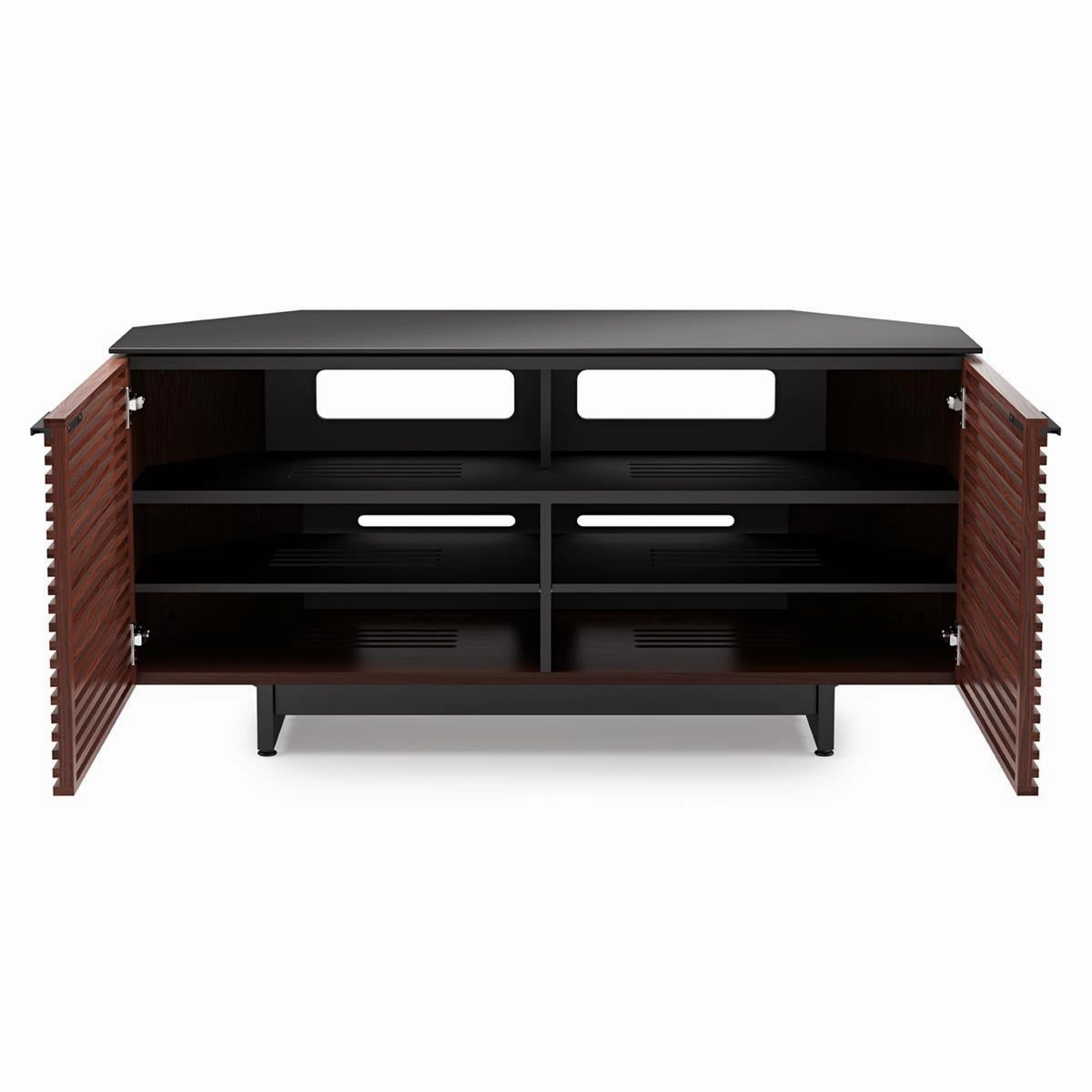 BDI Corridor 8175 Corner Media Cabinet (Chocolate Stained Walnut)