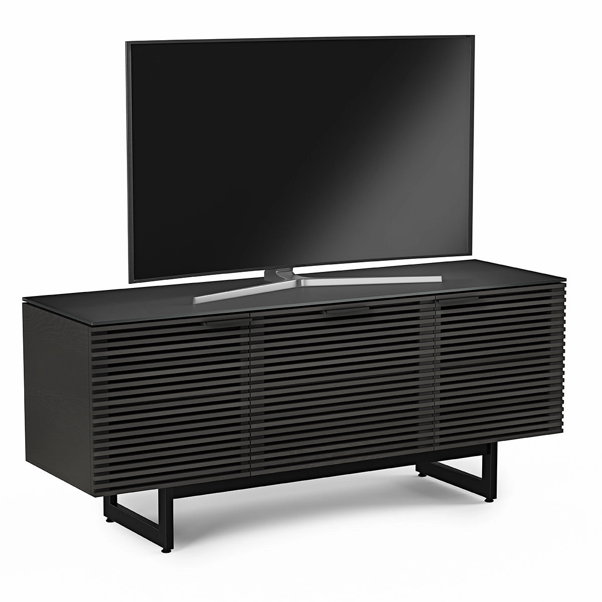 BDI Corridor 8177 Triple Wide Media Console (Charcoal Stained Ash)