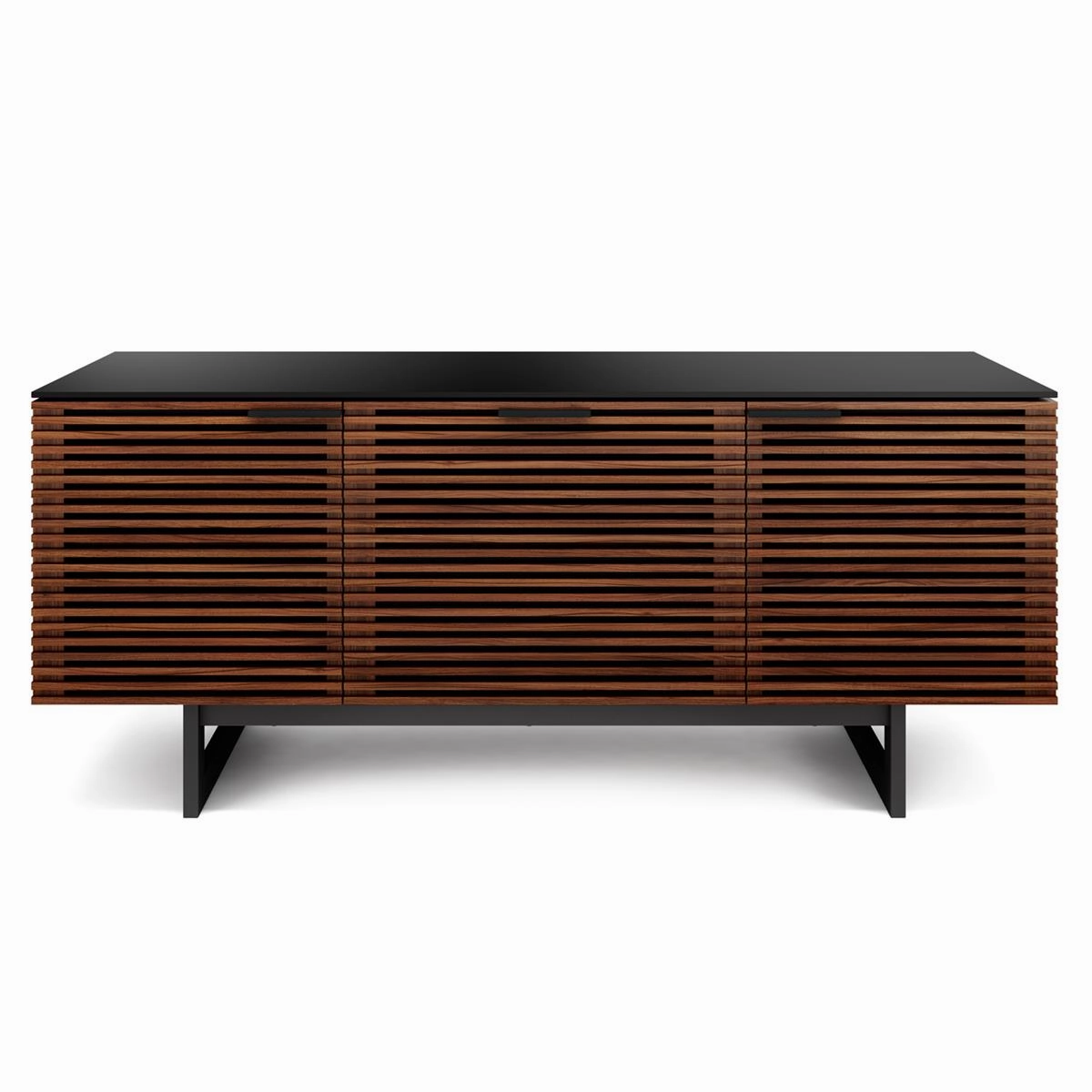 BDI Corridor 8177 Triple Wide Media Console (Chocolate Stained Walnut)