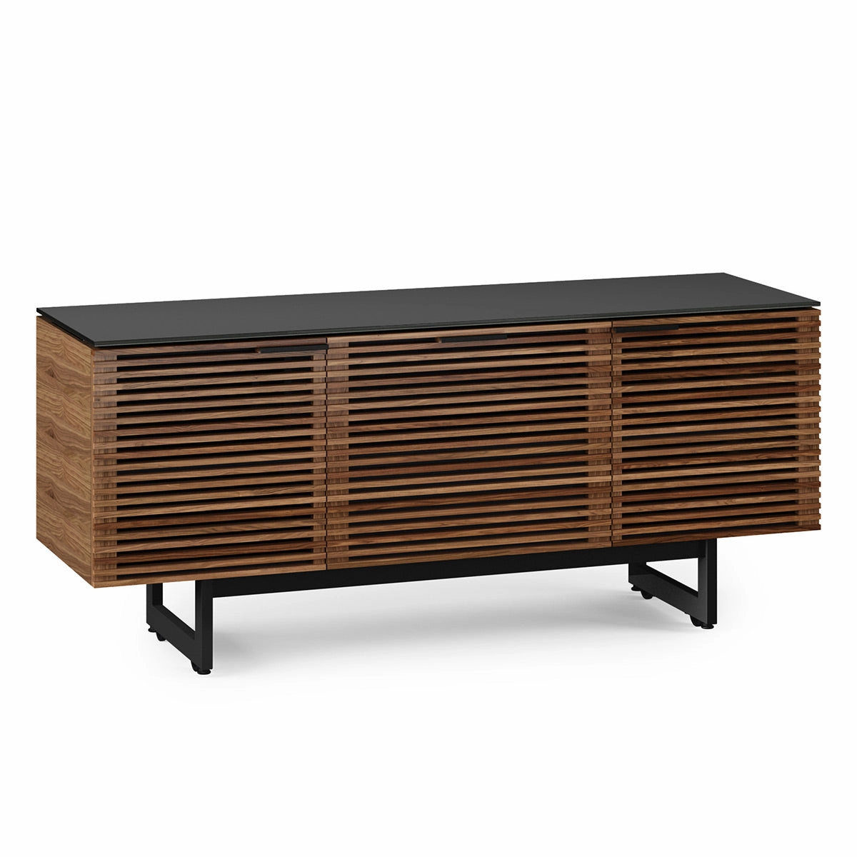 BDI Corridor 8177 Triple Wide Media Console (Walnut)