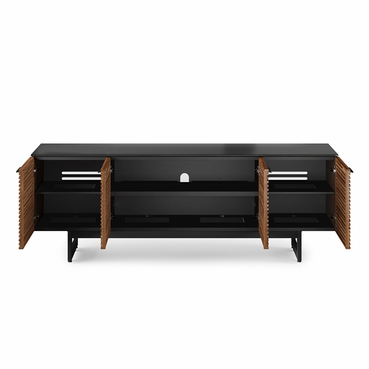 BDI Corridor 8179 Quad Media Console for TVs up to 85" (Walnut)