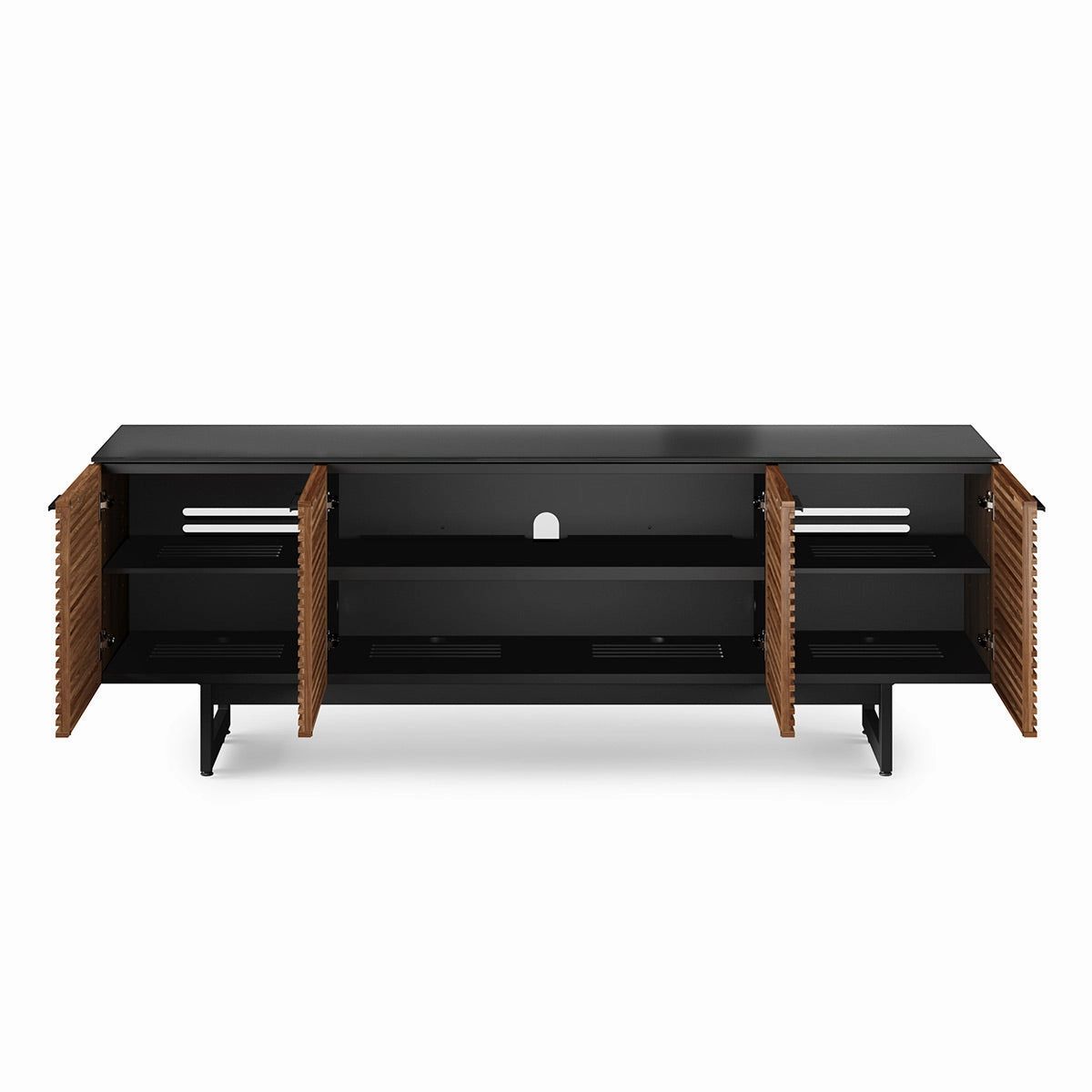BDI Corridor 8179 Quad Media Console for TVs up to 85" (Walnut)