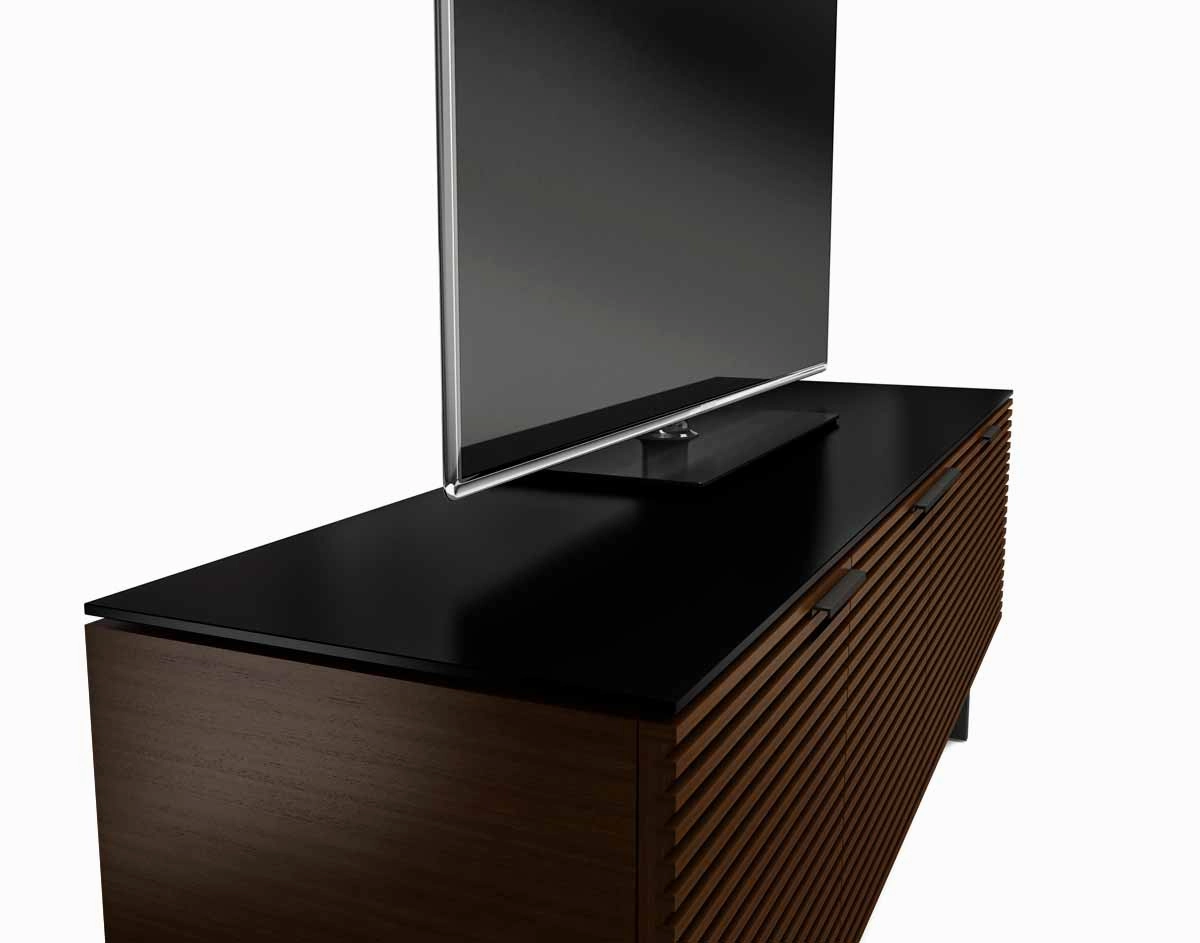 BDI Corridor 8179 Quad Media Consoles for TVs up to 85" (Chocolate Stained Walnut)