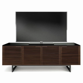 BDI Corridor 8179 Quad Media Consoles for TVs up to 85" (Chocolate Stained Walnut)