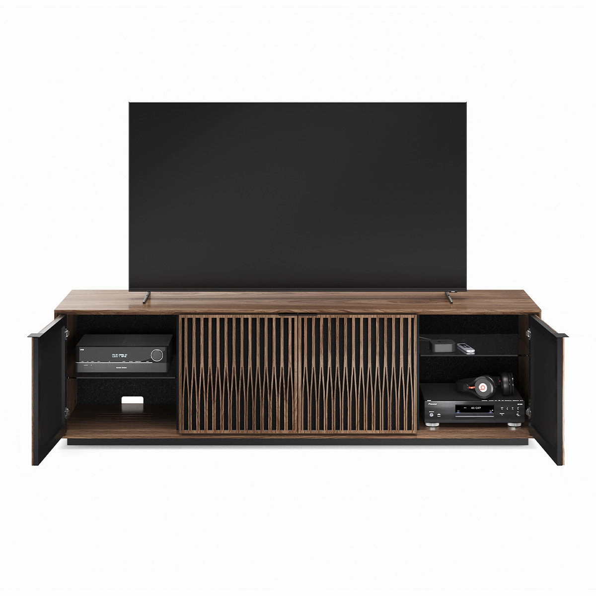 BDI Elements 8703 Constellation Media Cabinet (Natural Walnut)