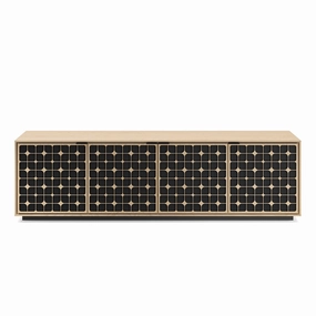 BDI Elements 8703 Constellation Media Cabinet (Washed Oak) hi-fi vibration control,hi-fi grounded cable,hi-fi stereo input selector
