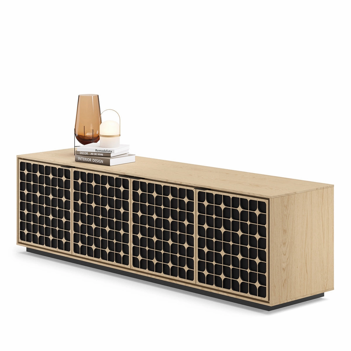 BDI Elements 8703 Constellation Media Cabinet (Washed Oak)