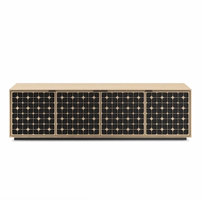 BDI Elements 8703 Constellation Media Cabinet (Washed Oak)