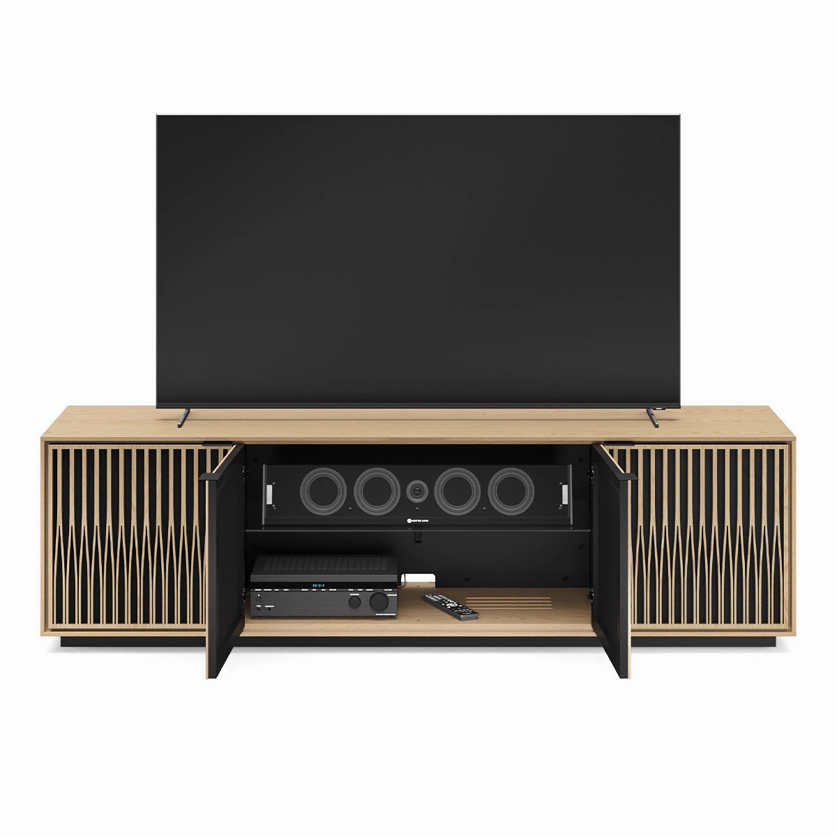 BDI Elements 8703 Constellation Media Cabinet (Washed Oak)