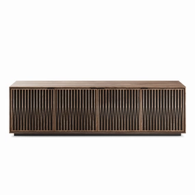 BDI Elements 8703 Tune Media Cabinet (Natural Walnut)