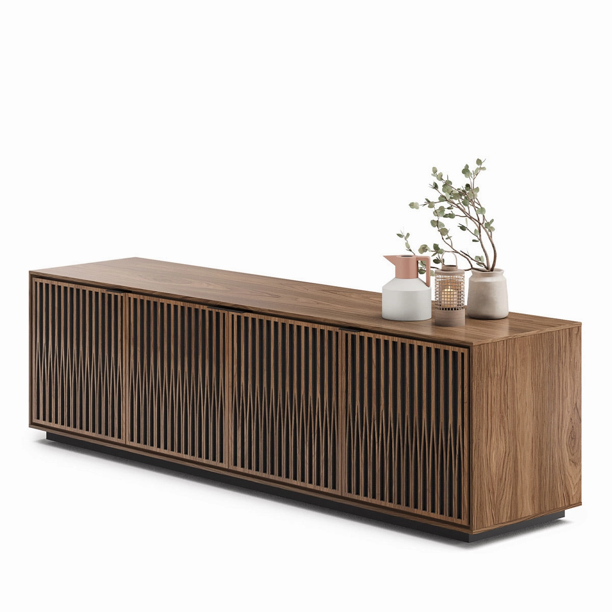 BDI Elements 8703 Tune Media Cabinet (Natural Walnut)