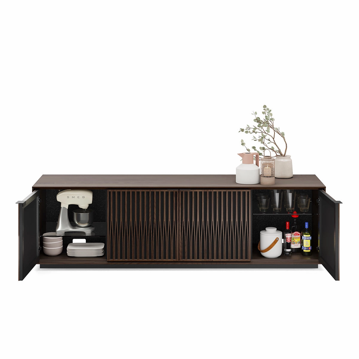 BDI Elements 8703 Tune Media Cabinet (Toasted Oak)