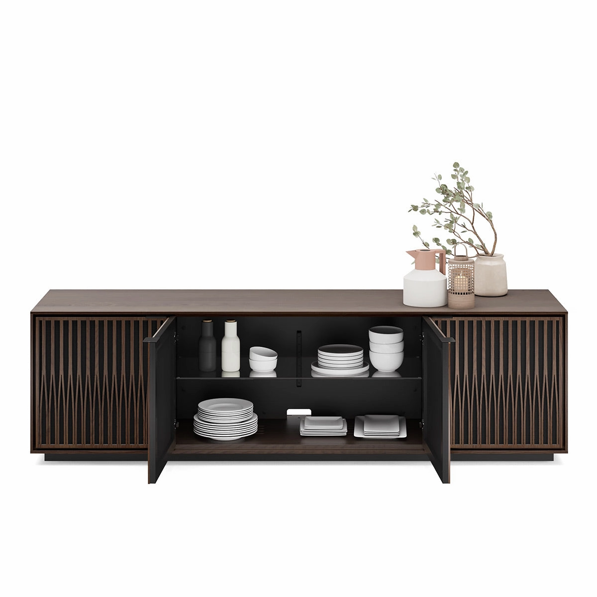 BDI Elements 8703 Tune Media Cabinet (Toasted Oak)