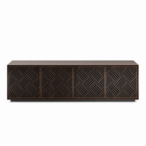 BDI Elements 8703 Weave Media Cabinet (Toasted Oak) hi-fi vibration control,hi-fi grounded cable,hi-fi stereo input selector