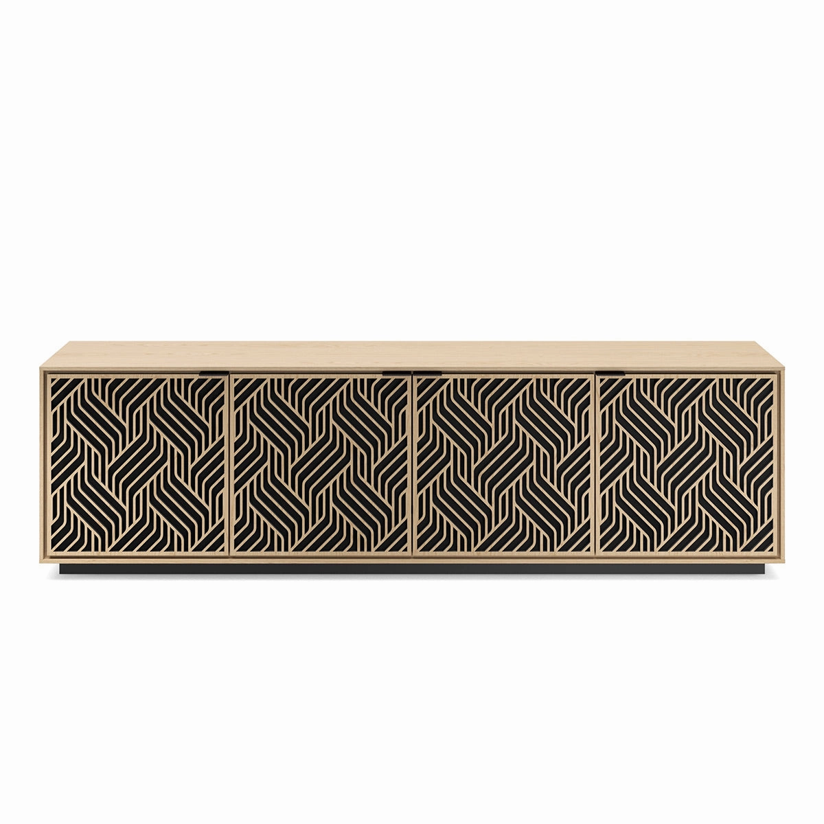 BDI Elements 8703 Weave Media Cabinet (Washed Oak)