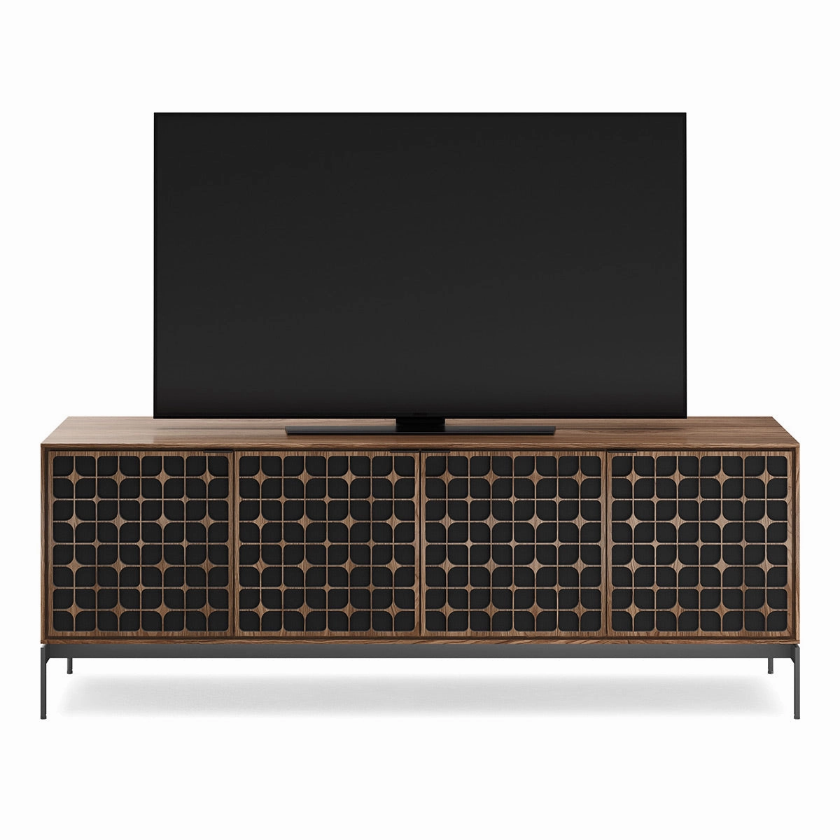 BDI Elements 8709 Constellation Media Cabinet with Console Base (Natural Walnut)