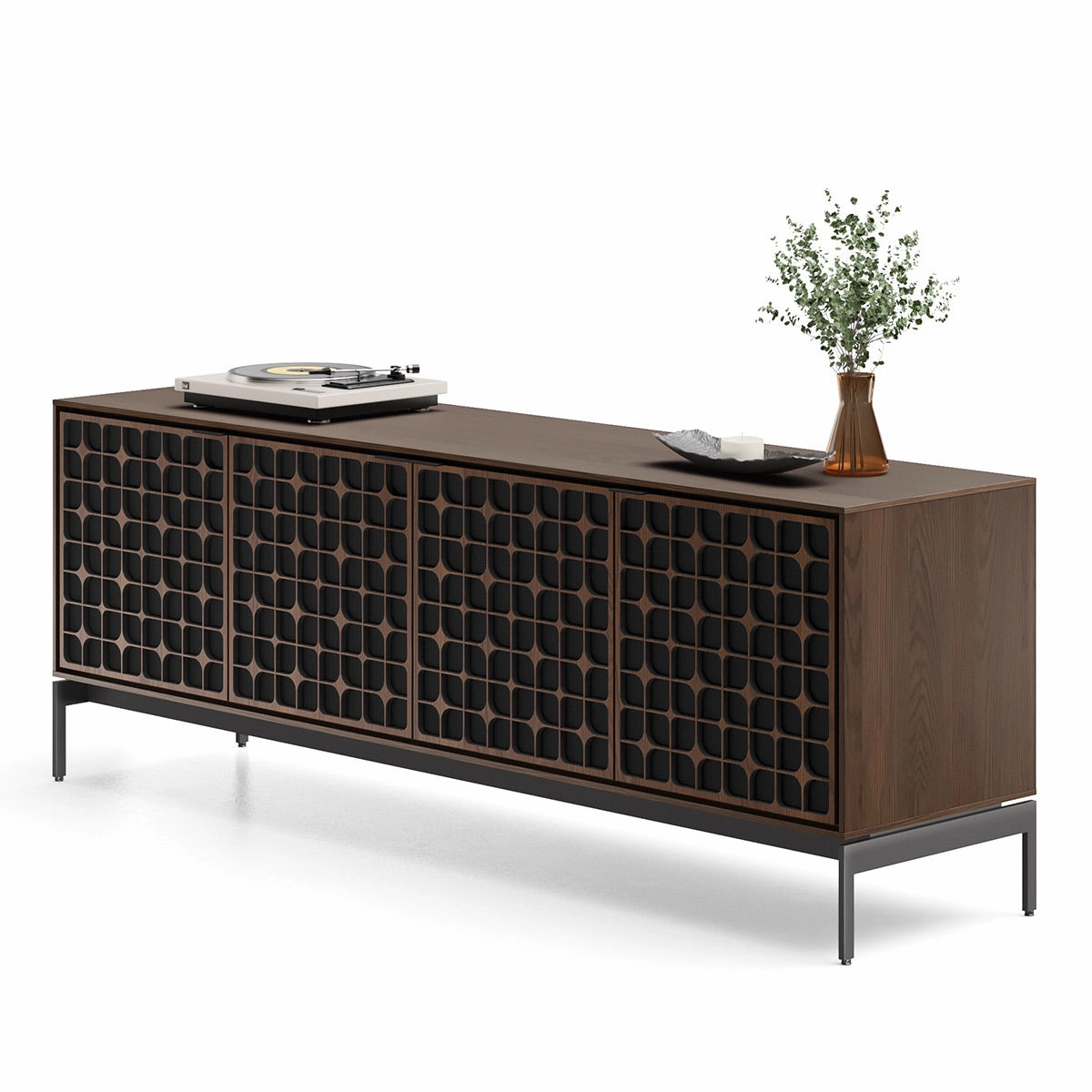 BDI Elements 8709 Constellation Media Cabinet with Console Base (Toasted Oak)