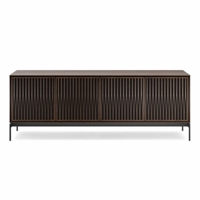 BDI Elements 8709 Tune Media Cabinet with Console Base (Toasted Oak)