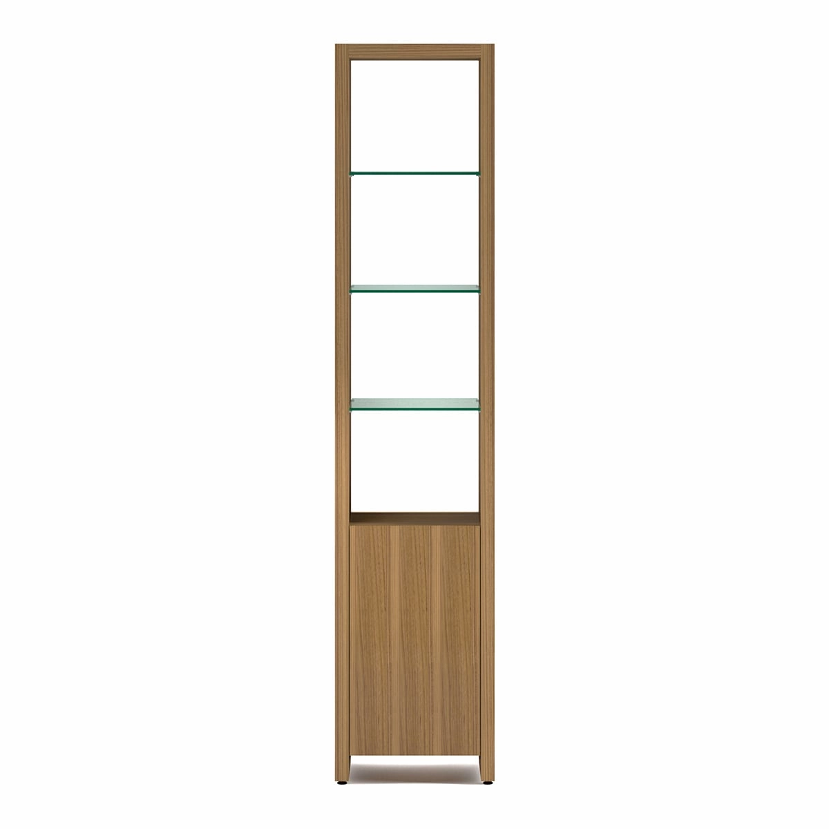 BDI Linea 5801 Single-Wide Cabinet (Natural Walnut)