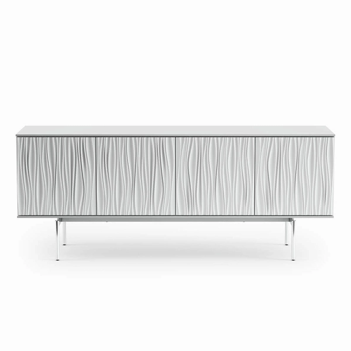 BDI Tanami 7109 4-Door Storage Credenza (Satin White)