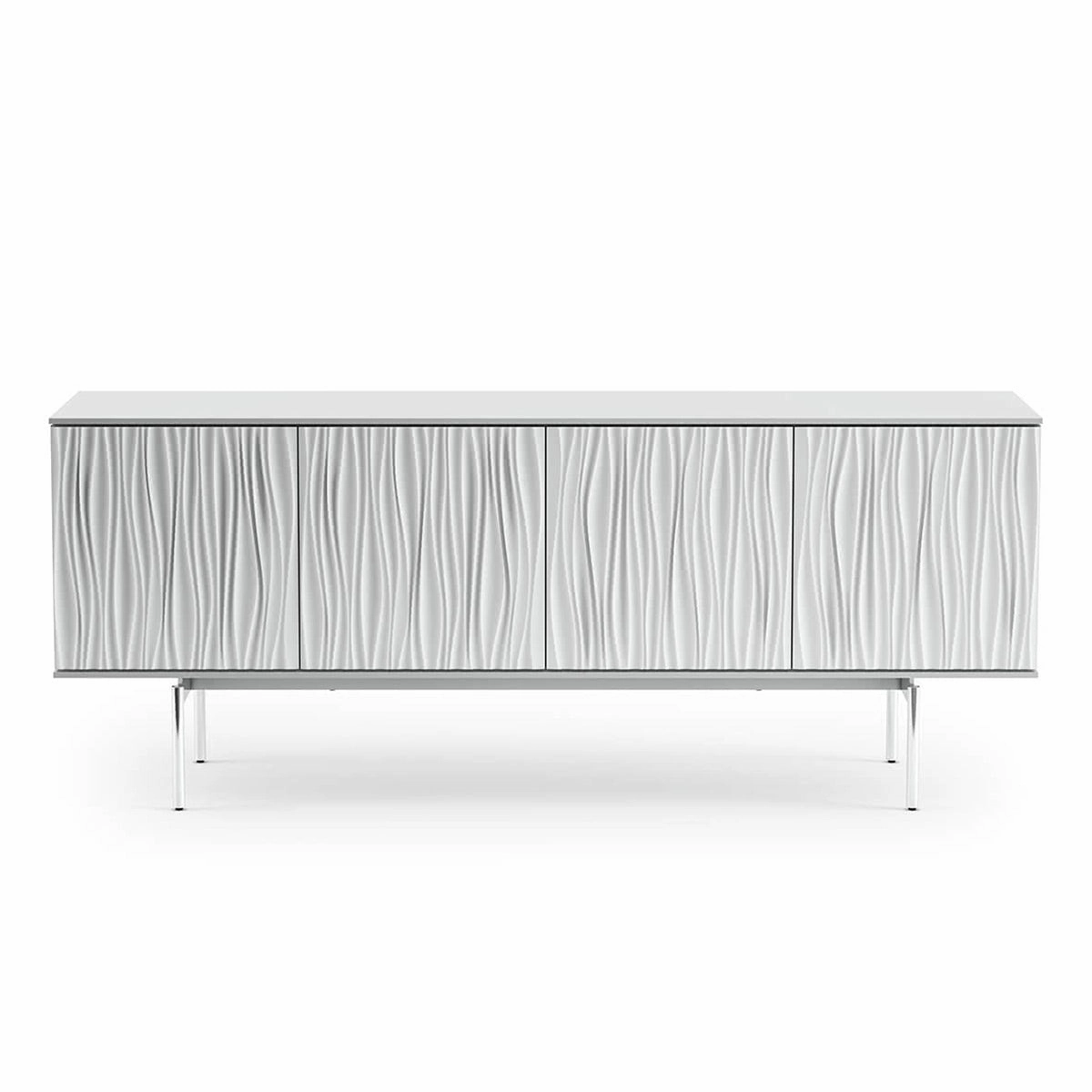BDI Tanami 7109 4-Door Storage Credenza (Satin White) hi-fi vibration control,hi-fi grounded cable,hi-fi stereo input selector