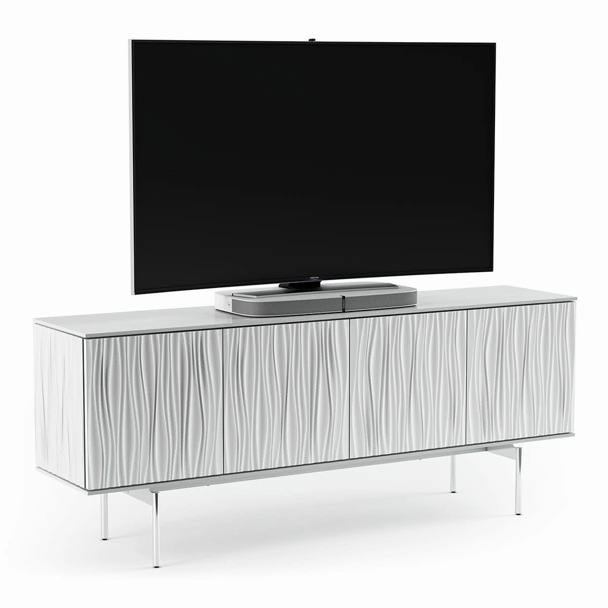 BDI Tanami 7109 4-Door Storage Credenza (Satin White)