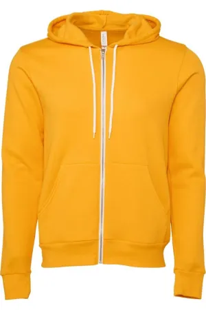 BELLA   CANVAS Sponge Fleece Full-Zip Hoodie