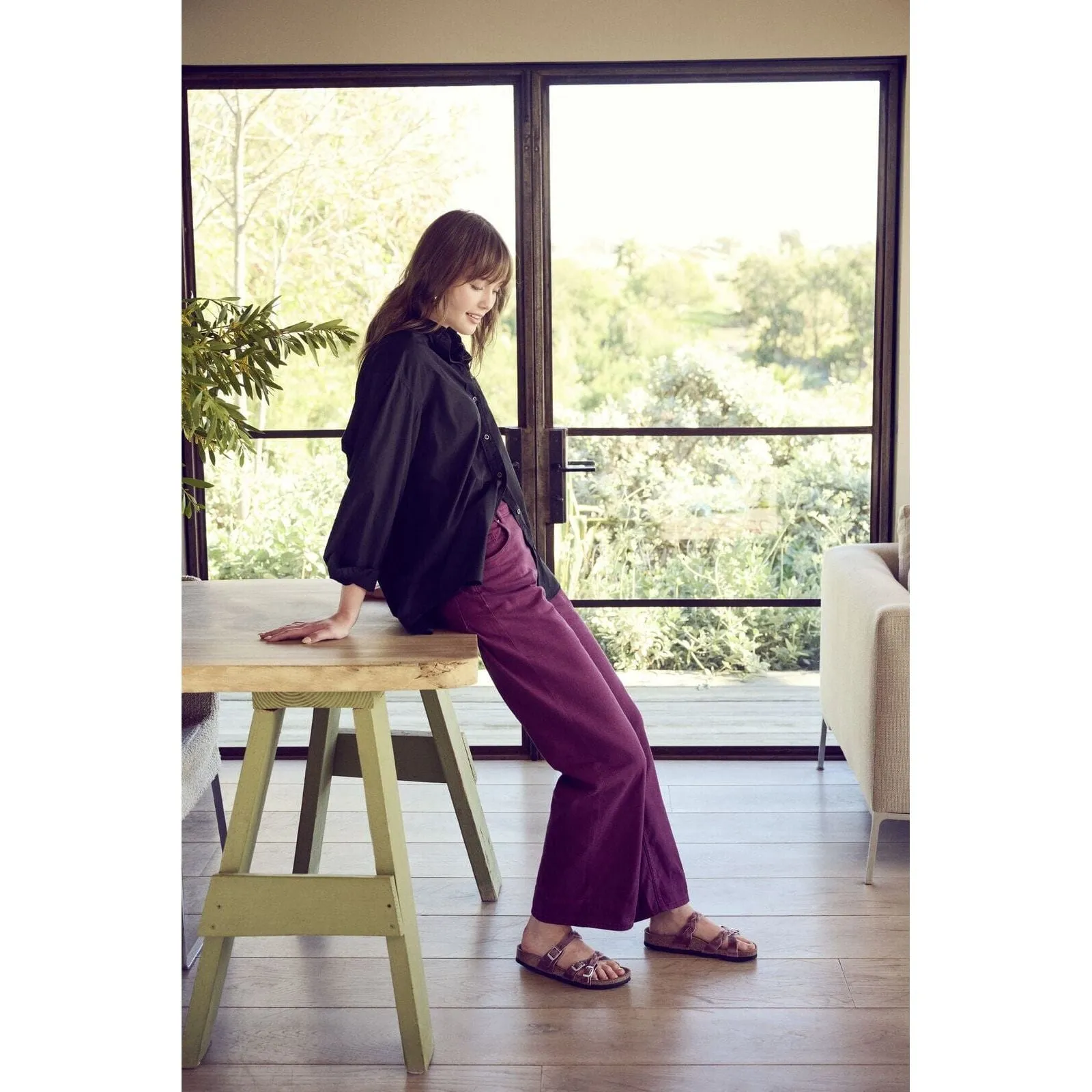 BIRKENSTOCK FRANCA BRAID OILED LEATHER