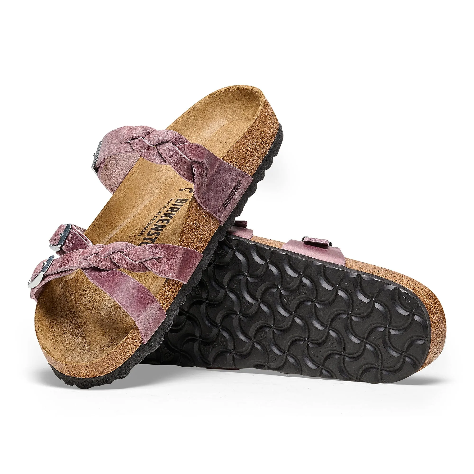 BIRKENSTOCK FRANCA BRAID OILED LEATHER