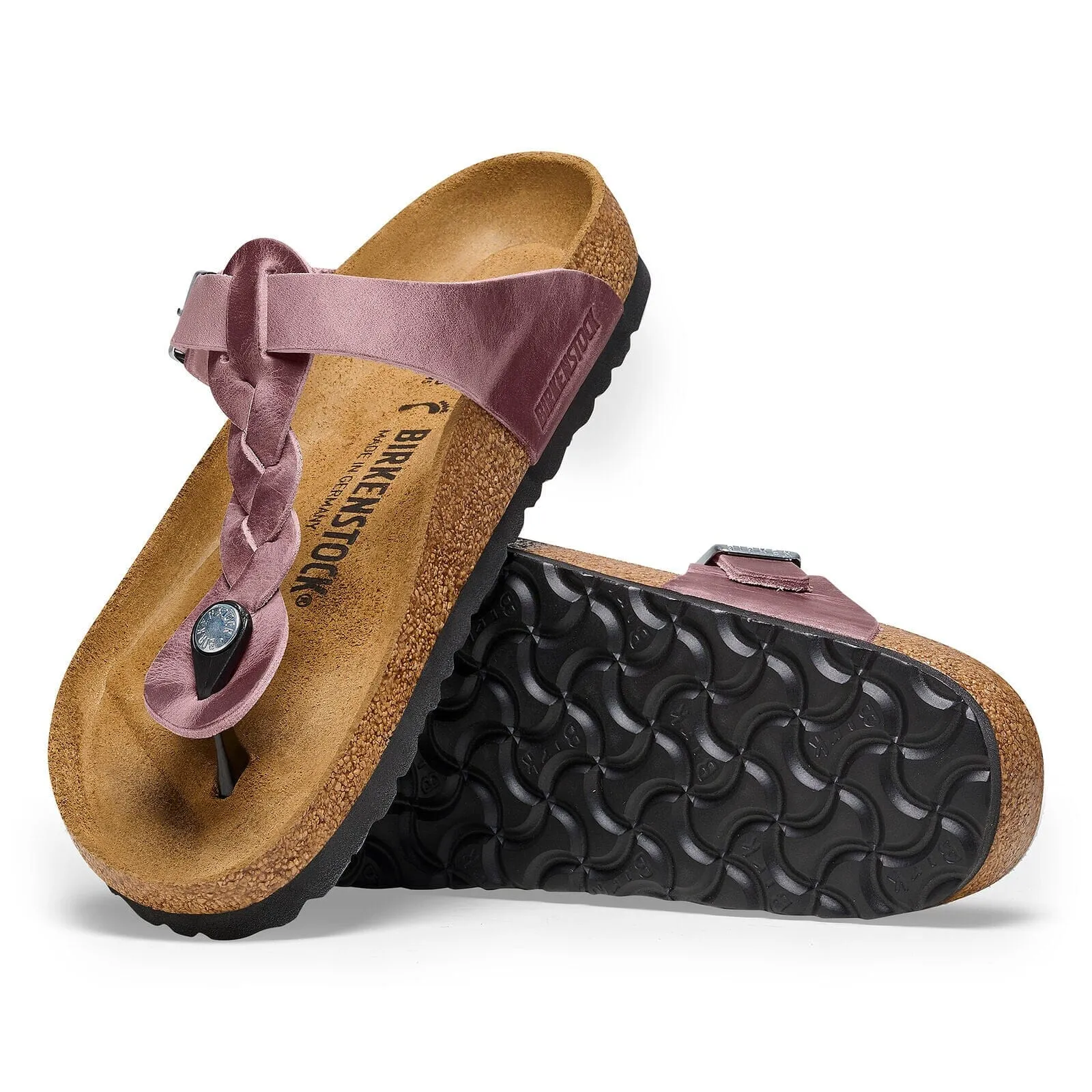 BIRKENSTOCK GIZEH BRAIDED OILED