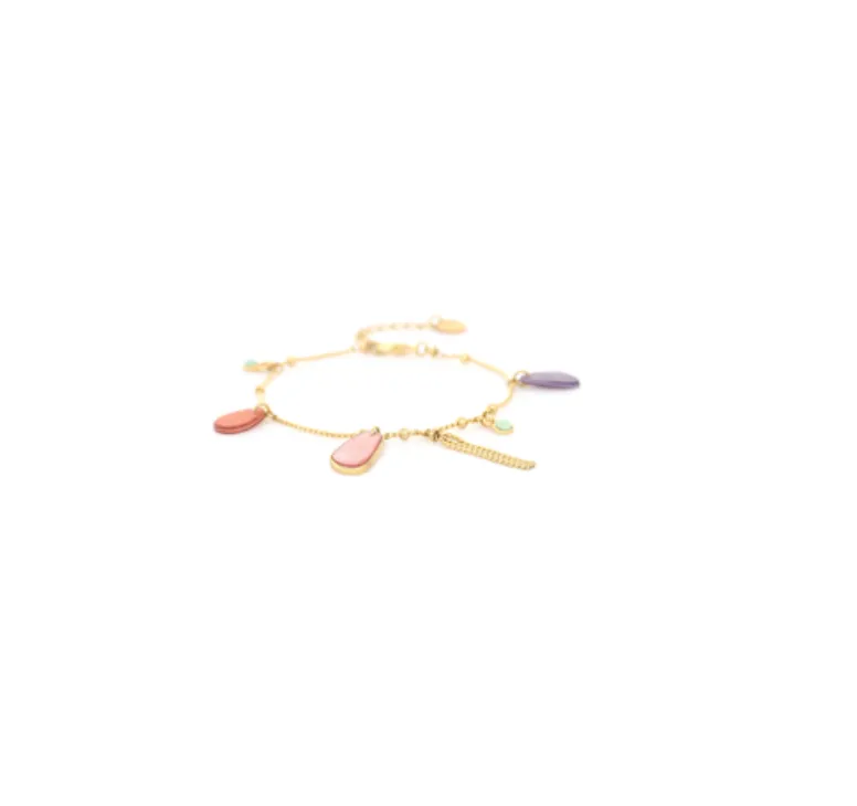 Blue Scarab Jewellery AURORE Multi-Dangle Bracelet