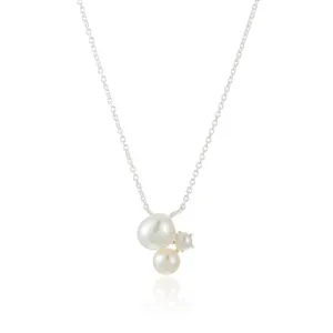 Blue Scarab Jewellery CARA Dolce three Freshwater Pearls Necklace - 2 colours